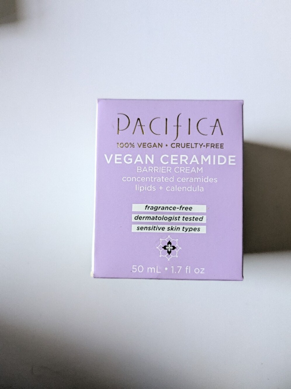 Pacifica Vegan Ceramide Barrier Cream - Lavender Purple